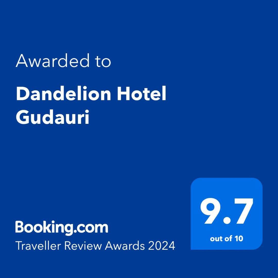 Dandelion Hotel Gudauri Ganisi 외부 사진